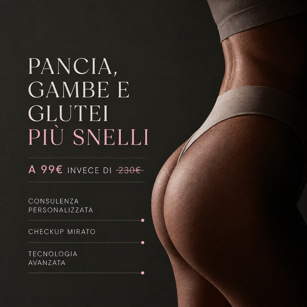 Pubblicità per centro estetico creata dall'AI