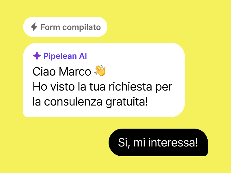 Risposta immediata ai lead
